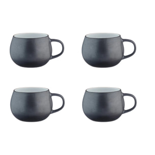 Mug GOURMET 70cl - 4 pièces - Onyx