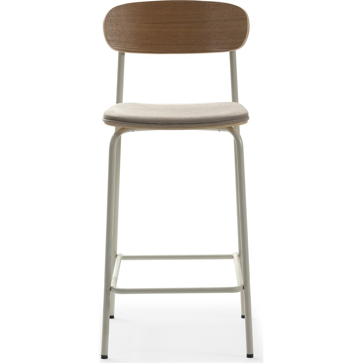 Lot de 2 tabourets de bar en tissu - SVALA