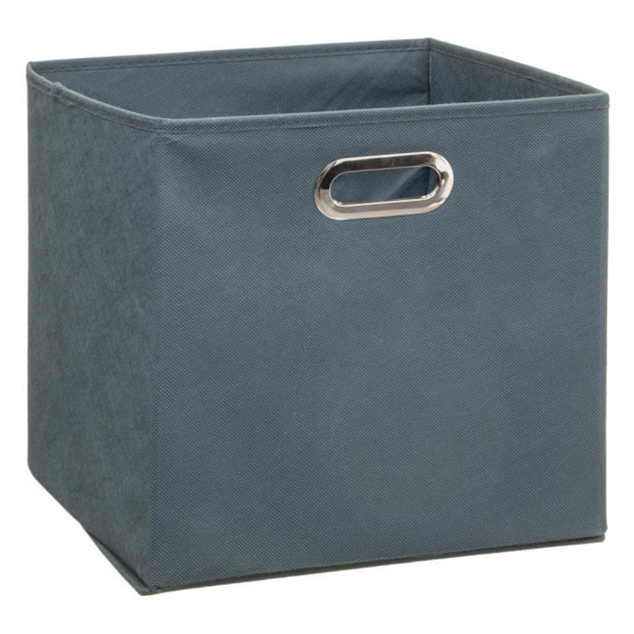 Boite de rangement 31 x 31 x 31 cm Atmosphera - Couleur: Orage - Nombre de boites de rangement: 1 boite de rangement