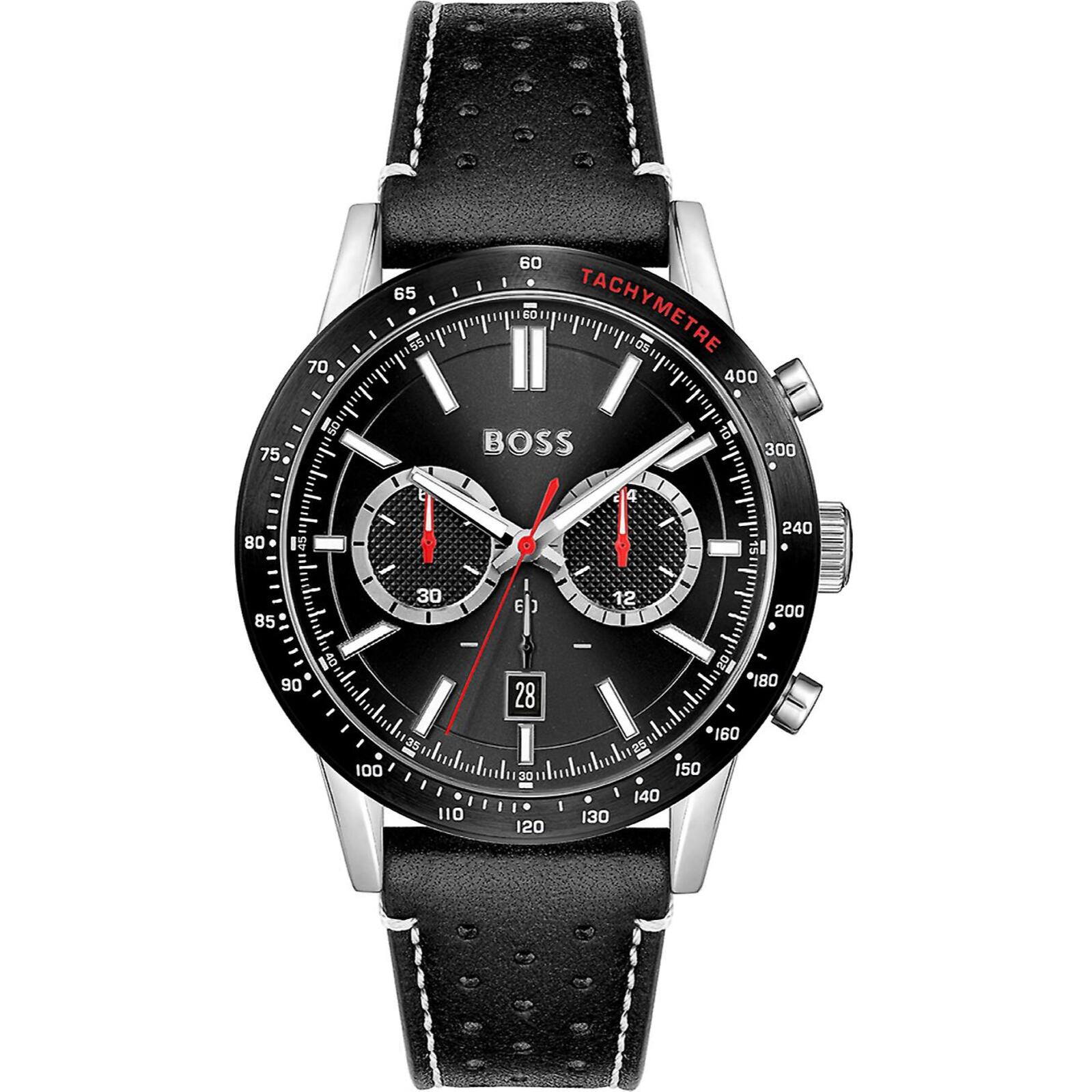 Reloj Hugo Boss 1513920 Hombre Analogico Cuarzo con Correa de Cuero