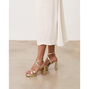 Sandalias de tacón GERY 10 cm