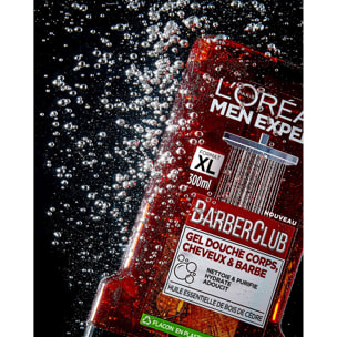 PACK L'Oréal Paris Men Expert Barber Club Gel Douche 3 en 1 300ml