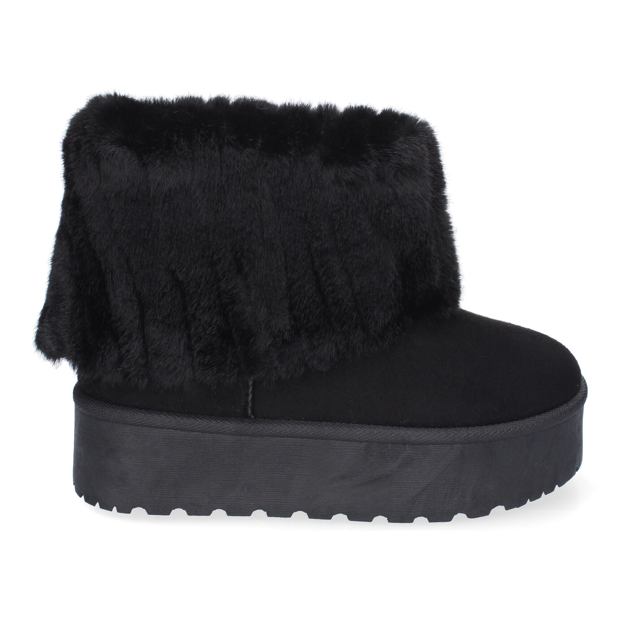 Botin Australiano de Plataforma para Mujer, Comodos y Calentitos, Forrados con Pelo