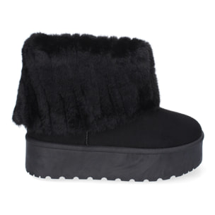 Botin Australiano de Plataforma para Mujer, Comodos y Calentitos, Forrados con Pelo