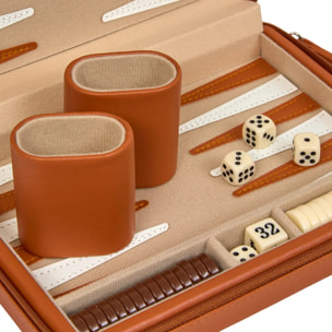 Backgammon Mady 5x18cm camel