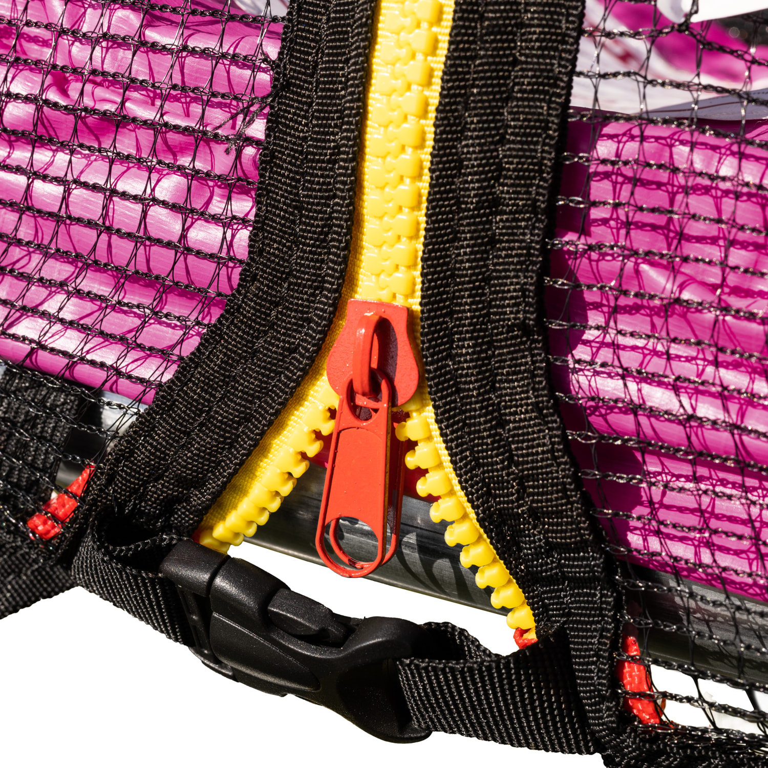 Trampoline réversible avec accessoires -