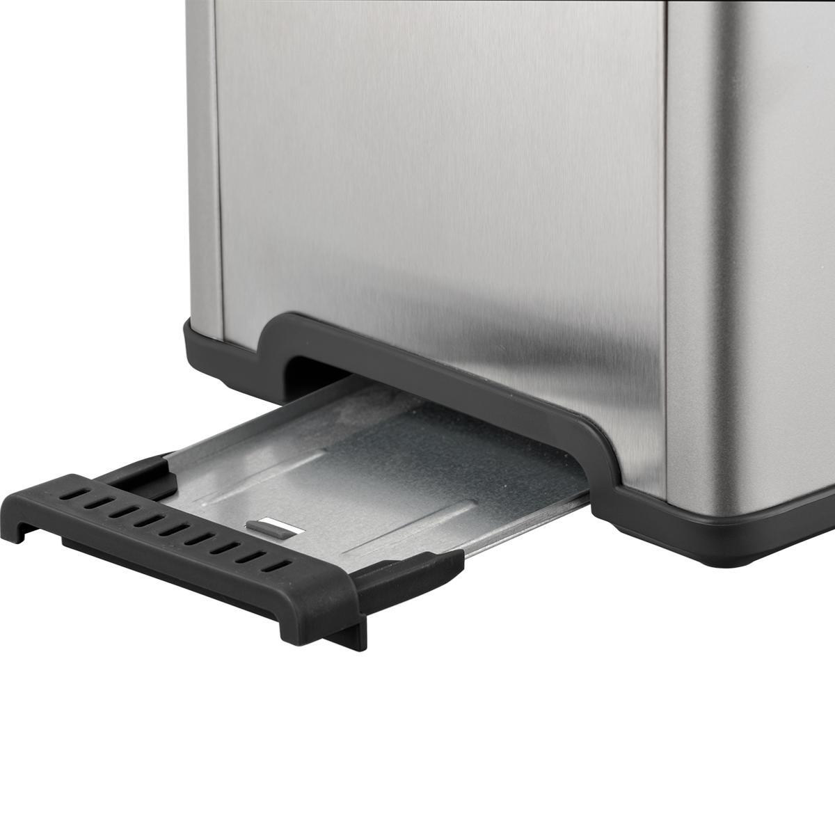 Grille-pain électrique inox