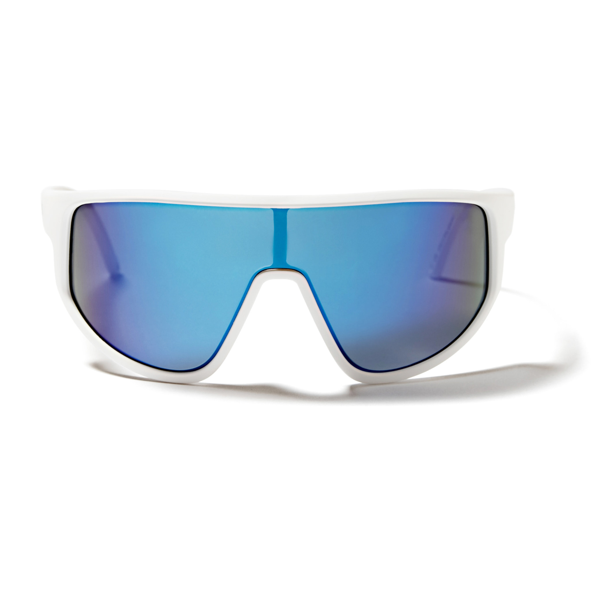 Gafas de ciclismo OCEAN KILLY - Blanco brillante / Revo azul