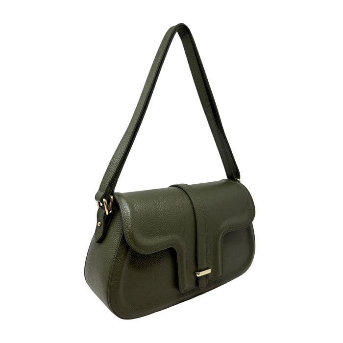 Borsa a Spalla in Vera Pelle Made in Italy