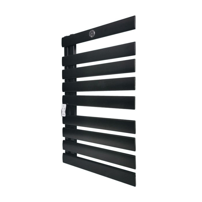 Sèche-serviettes mural aluminium display LED et WiFi 500W