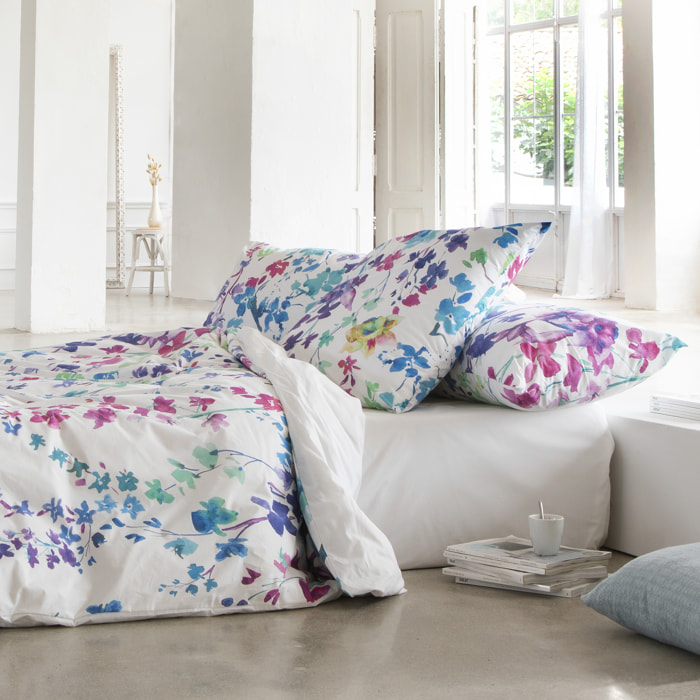 Funda nórdica 100% algodón 200 hilos Haku Blue