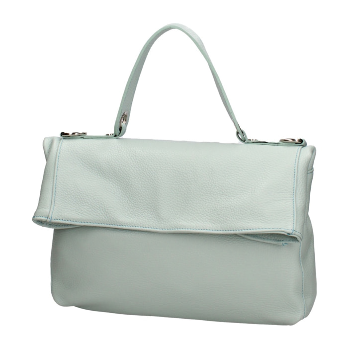 Borsa a spalla da donna - Modello False - Vera pelle - 34.0 x 21.0 x 12.0 cm