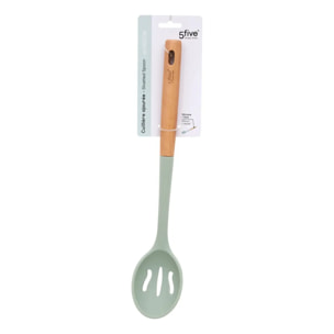 Cuillière à pâtes Horizon L6,4cm vert en silicone