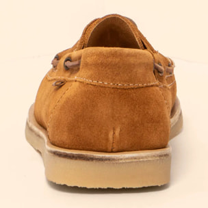 Mocasin N5963 SILK SUEDE TOFFEE/ PLANTAE color Toffee