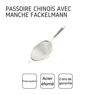 Ensemble de 2 Passoires chinois 10 cm Fackelmann
