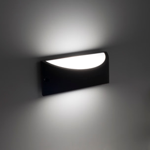 FORLIGHT Forlight Aplique Exterior LED IP54, Diseño Rectangular Marrón Óxido, Luz Neutra 4000K, 444 Lúmenes, Resistente y Eficiente, Ideal para Fachadas y Terrazas, 8.7W, 30,000 Horas de Vida