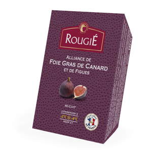 La trilogie de Foie Gras de canard entier - nature, figue, champagne - 3x180g