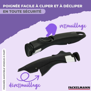 Poêle sans manche Fackelmann InoGrip