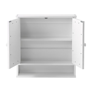 Mobiletto da bagno 2 ante con specchio e 1 mensola - Joyce