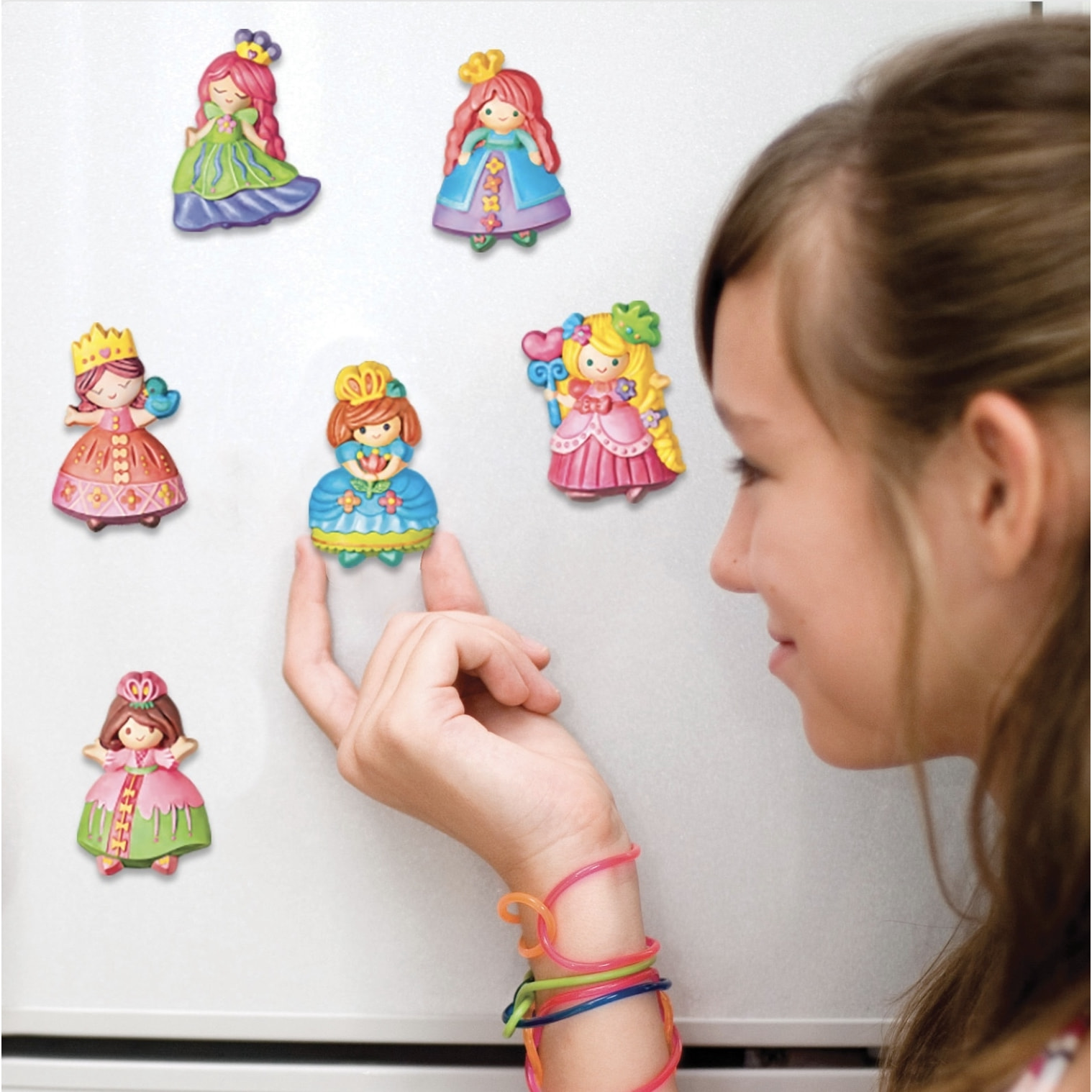 Modella & Dipingi - Principesse Glitter