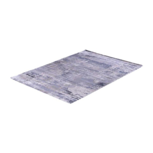 Tapis salon et chambre tissé motif faux uni GUJE