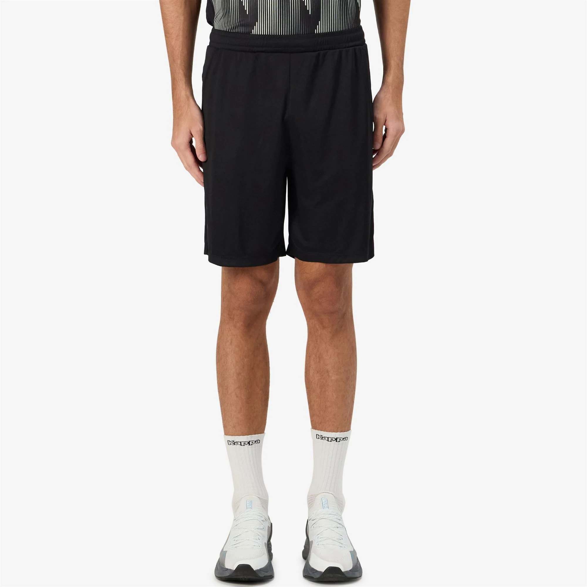 Kappa - Pantaloni Corti Uomo Nero - Elmo