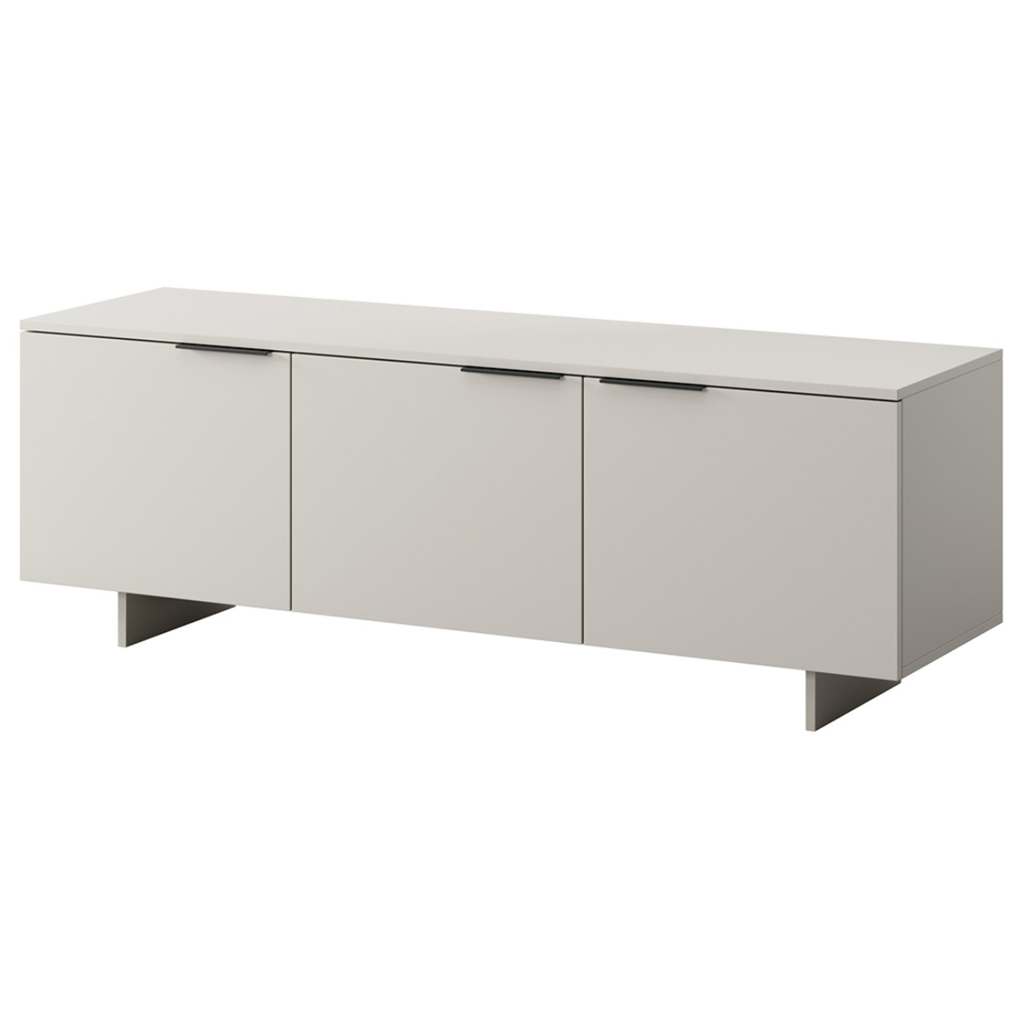 Canterbury - meuble tv - beige - 3 portes - 150 cm - Beige