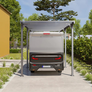 Carport camping car - Toit monopente - Hegoa 20