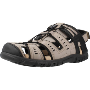 Sandalias Hombre de la marca GEOX  modelo U S.STRADA C MARRON CLARO