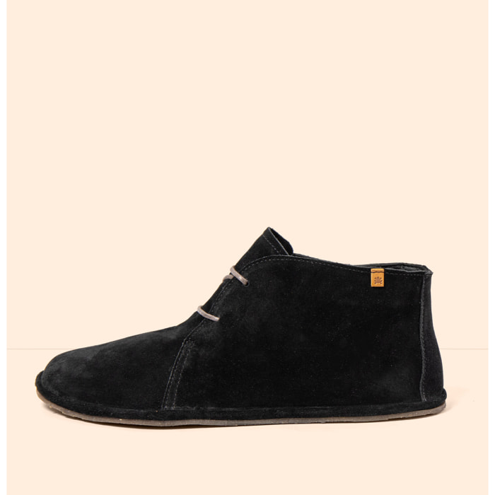 Botines N5672 SILK SUEDE BLACK/ BARE color Black