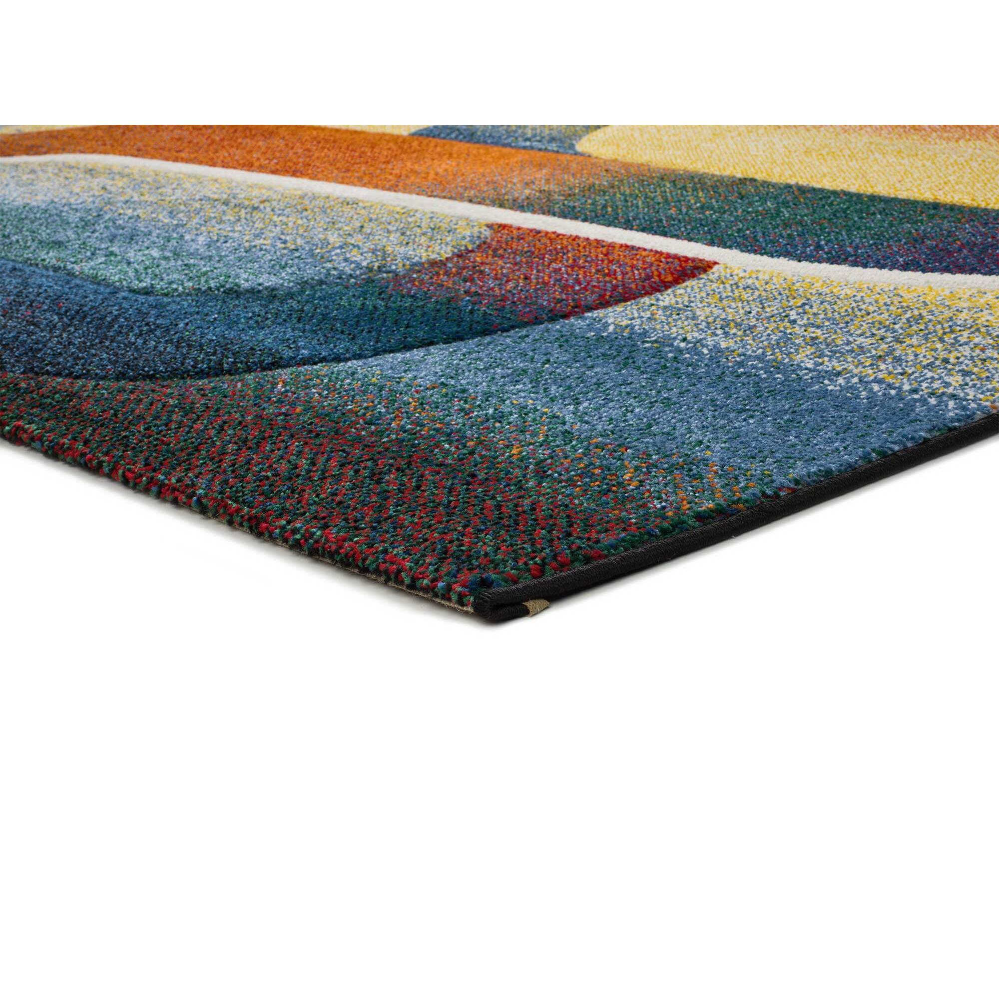 SYBIL Alfombra geométrica en multicolor, varias medidas disponibles