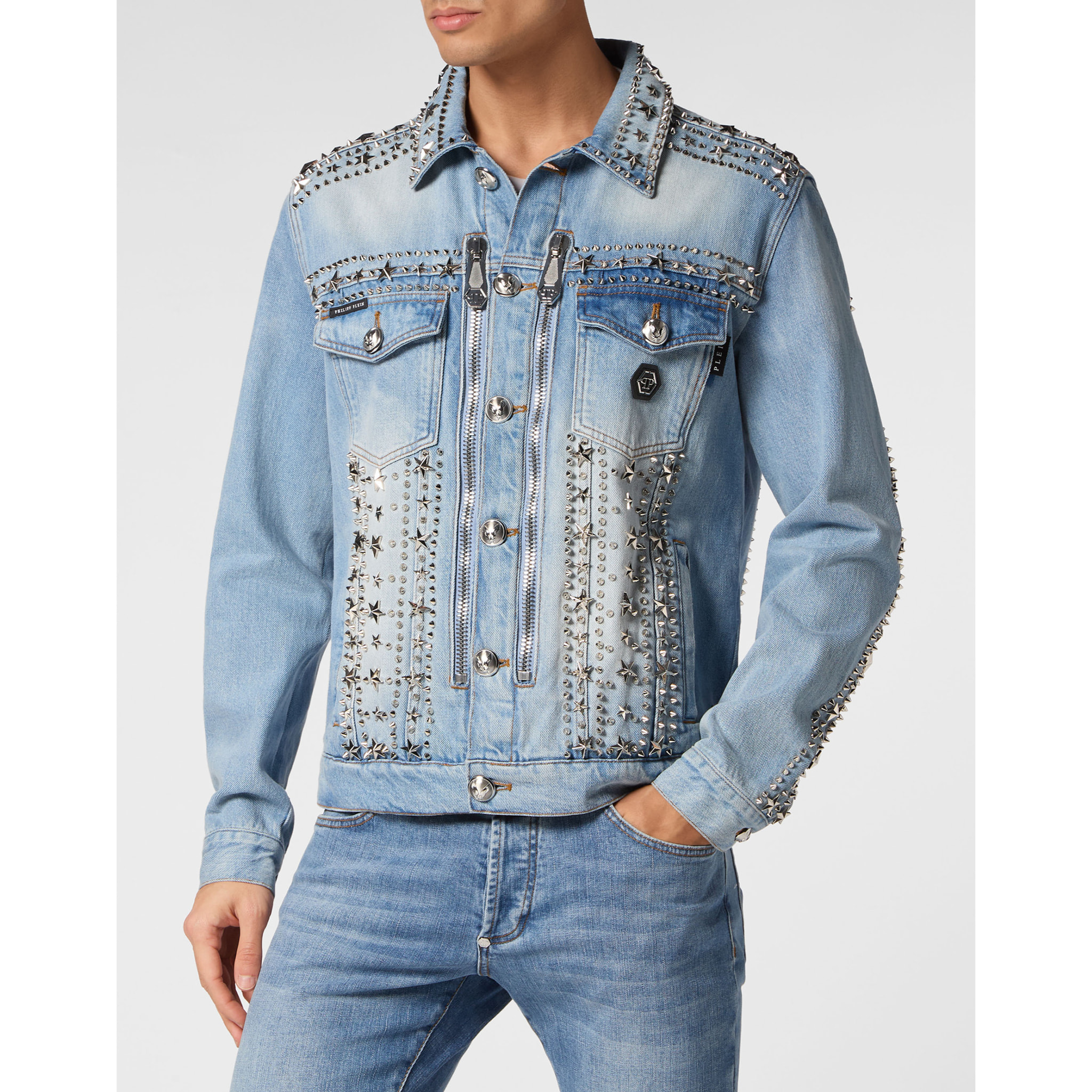 PHILIPP PLEIN Chaqueta vaquera
