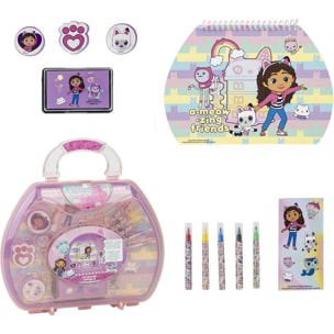 Set Papelería Coloreable Maletín Gabby´S Dollhouse