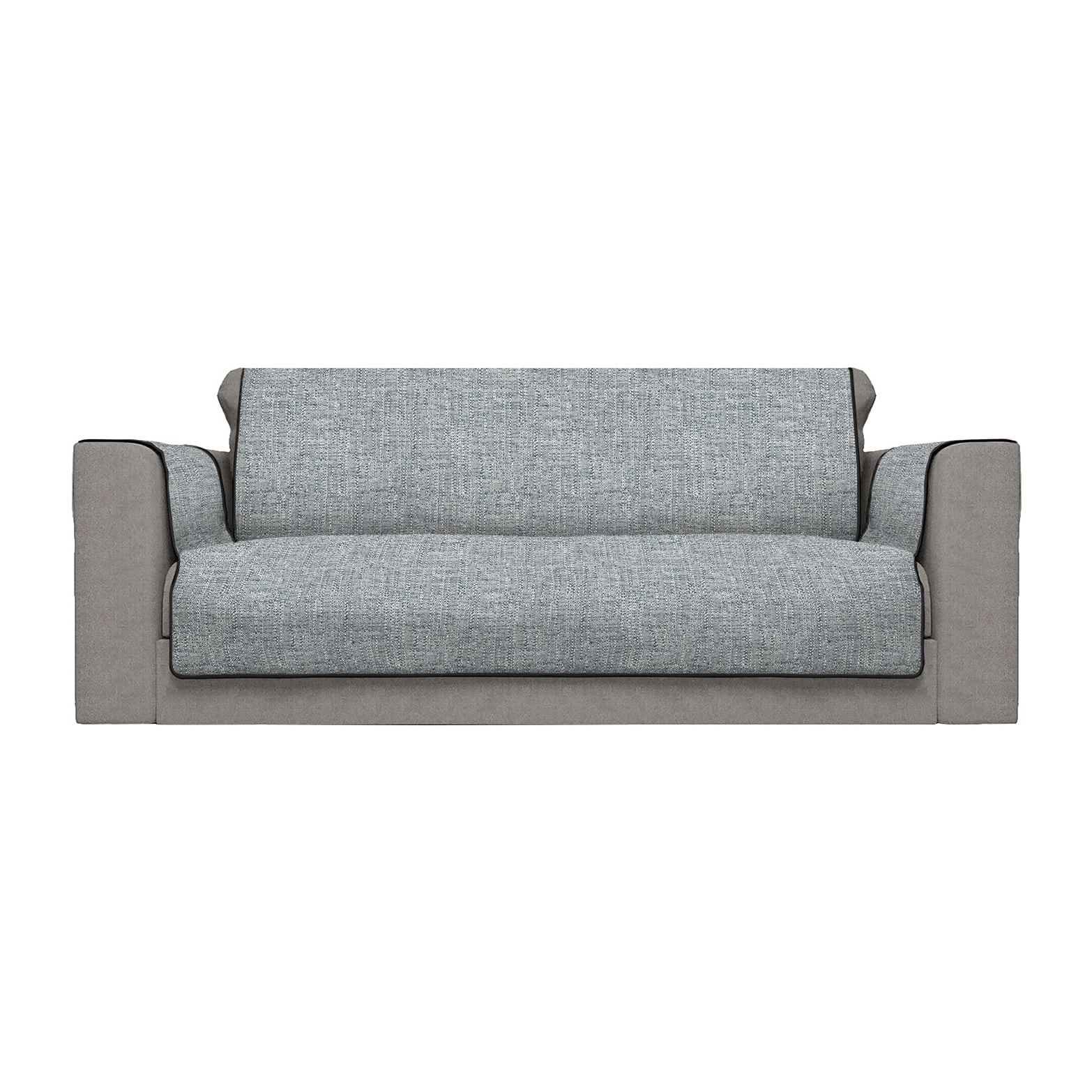 COPRIDIVANO ANTISCIVOLO COMFORT MADE IN ITALY – FUMO