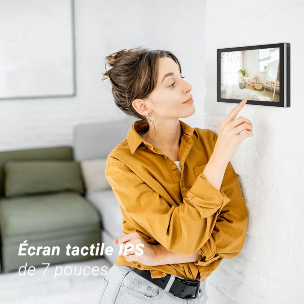 Ecran de vidéo-surveillance EZVIZ SD7-Ecran 7 tactile sans fil pour Ezviz