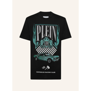 PHILIPP PLEIN T-Shirt Round Neck RACING