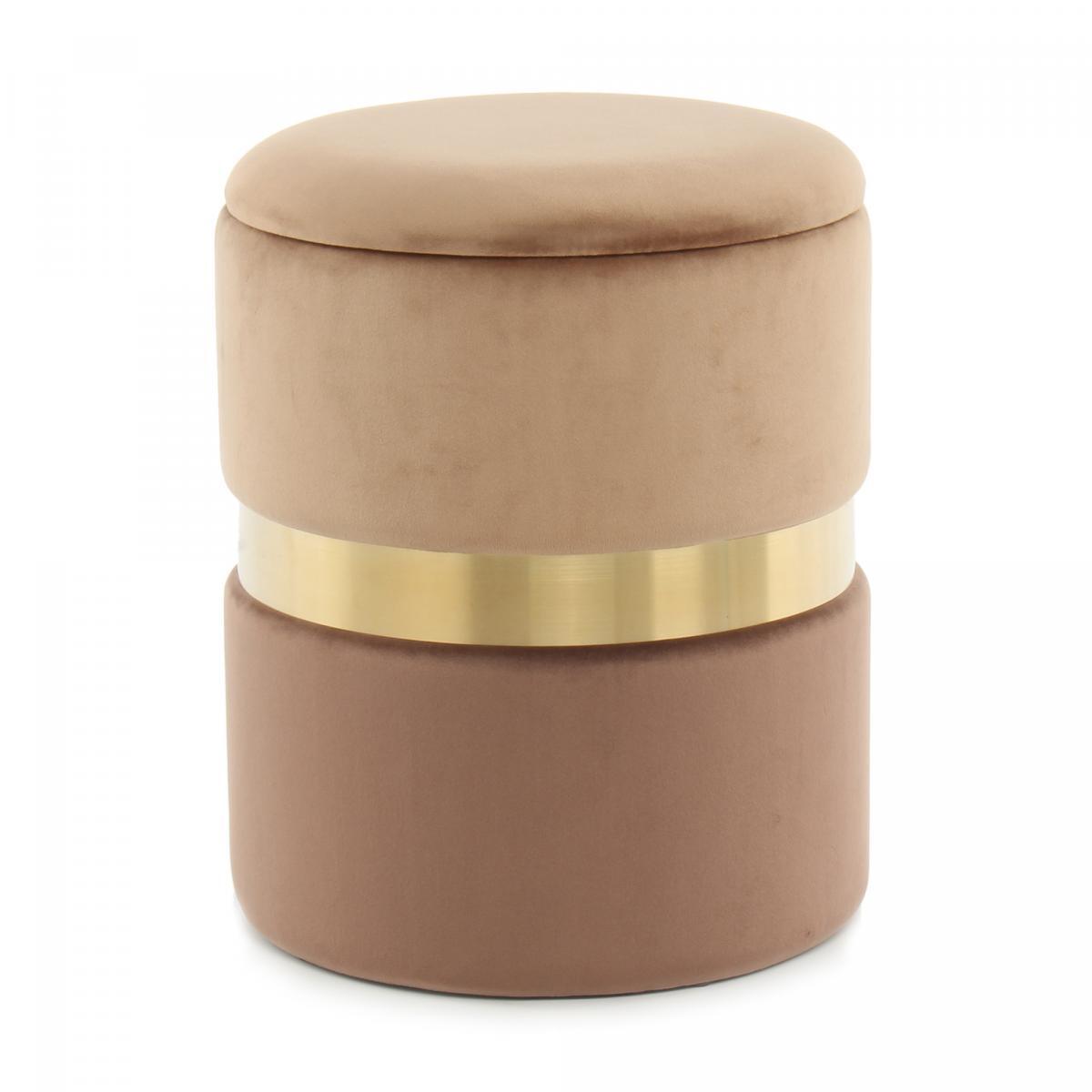 Tabouret semi artisanal Lot de 2 DUPI