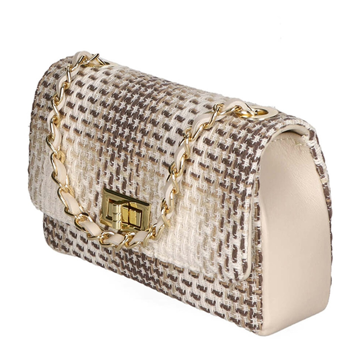 Borsa a spalla da donna - Modello Aurélie - Cotone - 19.5 x 12.0 x 8.5 cm
