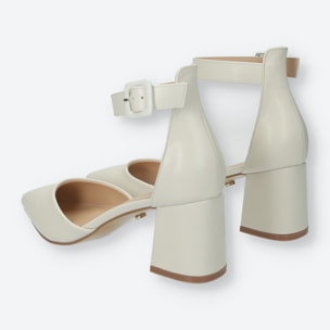 Décolleté Donna Tata Italia Bianco