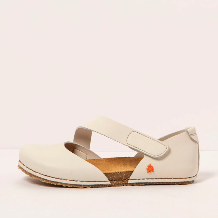 Sandalias 0384 NAPPA CREAM/ CRETA color Cream