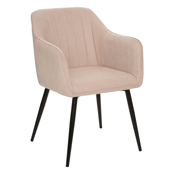 Fauteuil "Visoca" - bois et métal