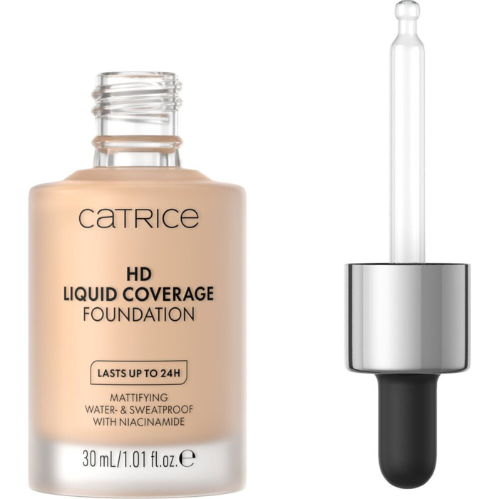 Hd Liquid Coverage Foundation - Fond de Teint Liquide Haute Couvrance 30ml