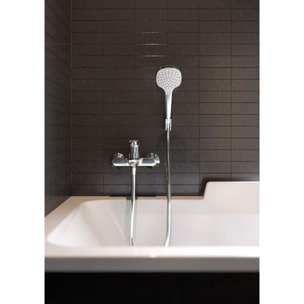 Mitigeur bain/douche chromé Logis