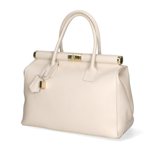 Borsa a mano da donna - Modello Aleria - Vera pelle - 35.0 x 26.0 x 16.0 cm