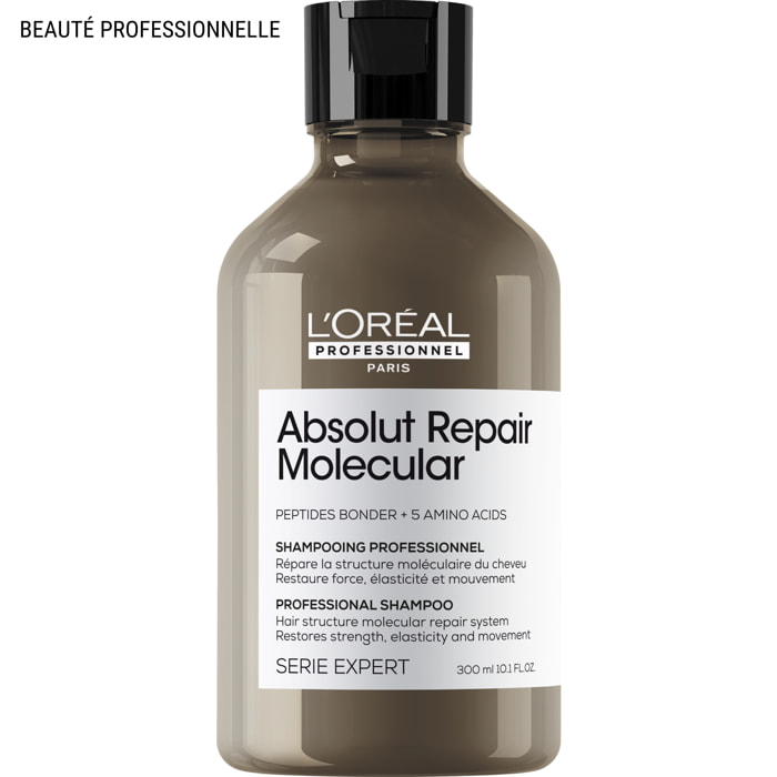Shampoing Réparateur Absolut Repair Molecular 300 ml - Série Expert