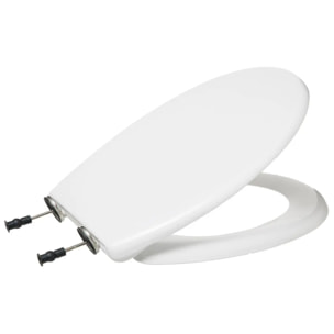 Abattant WC antibactérien blanc