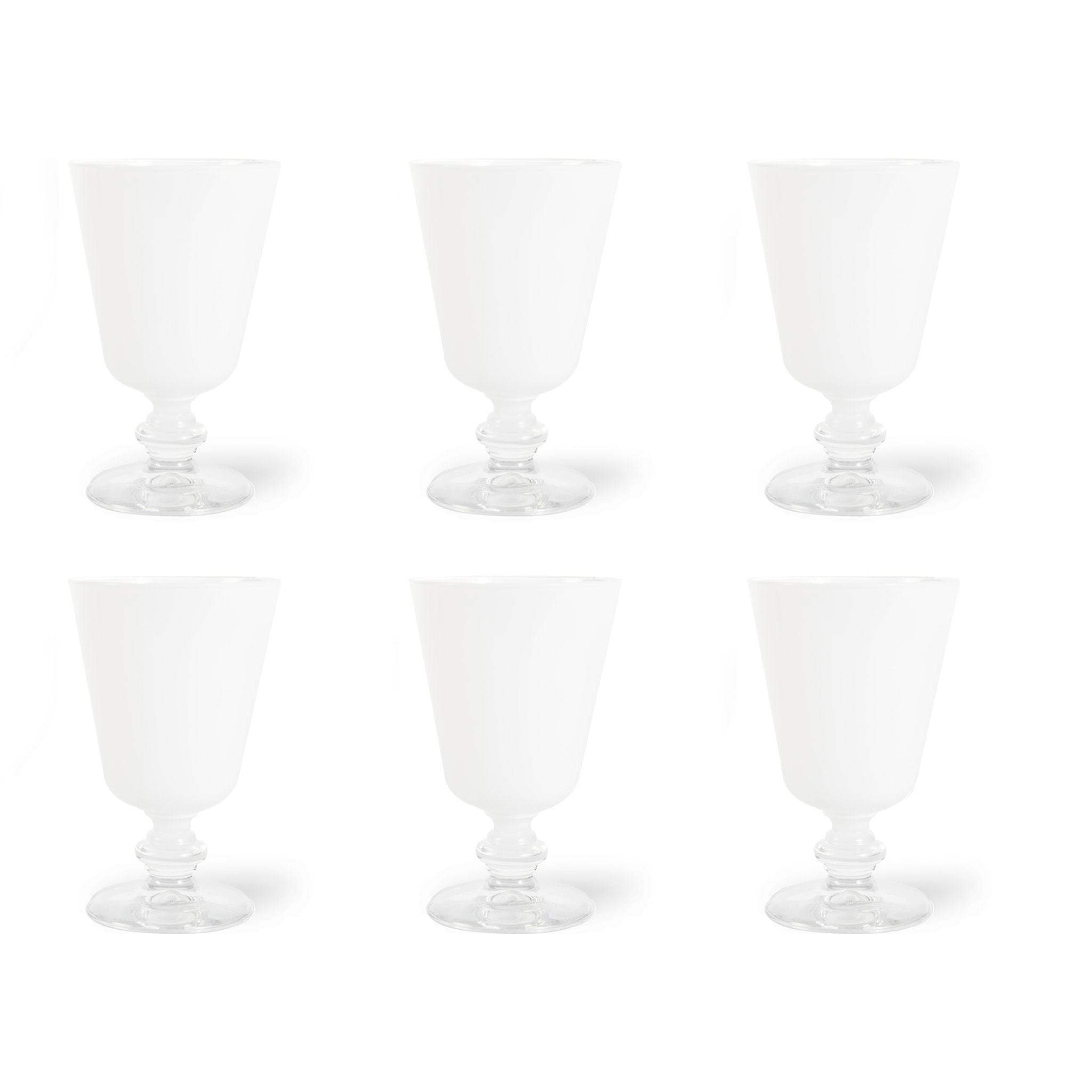 Set de 6 verres à vin Excelsa – Noble Wine, Verre Blanc 28 cl