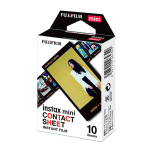 FUJIFILM instant film shot Contact Sheet / Película fotográfica instantánea