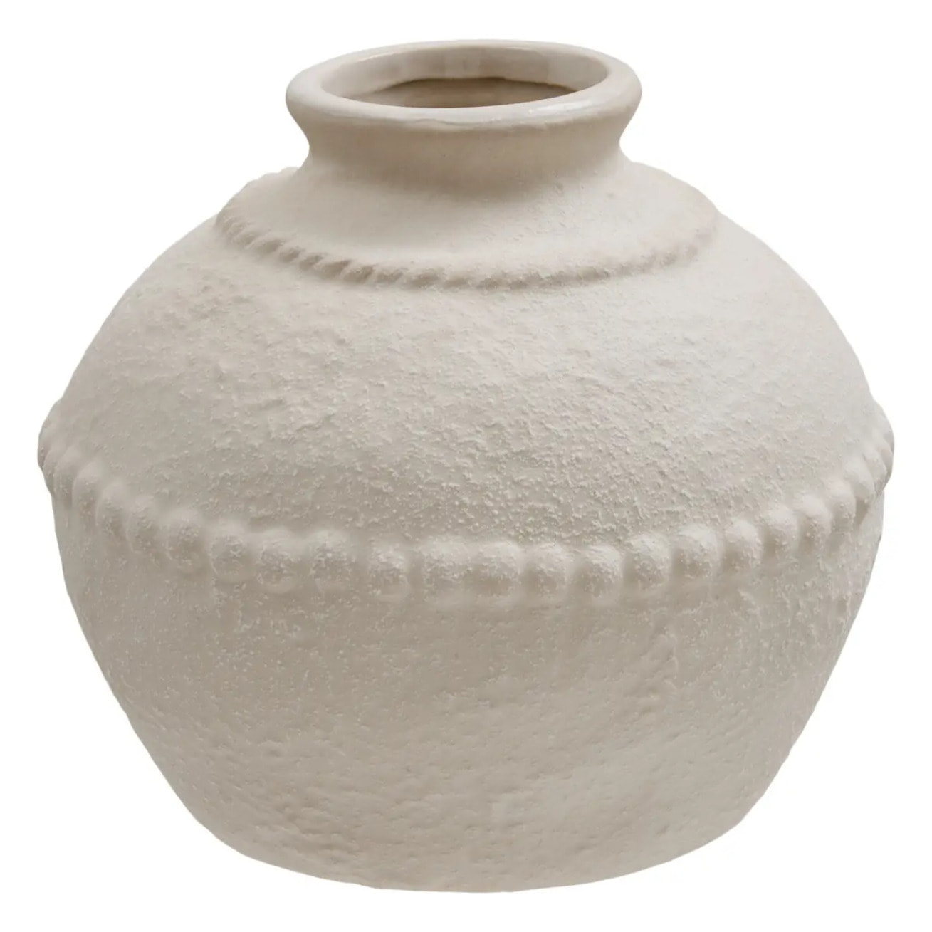 Vase Lewis H.16,3cm blanc