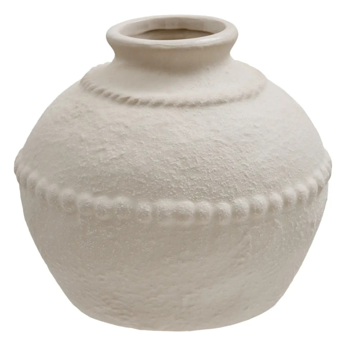 Vase Lewis H.16,3cm blanc